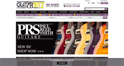 Desktop Screenshot of guitarbitz.com